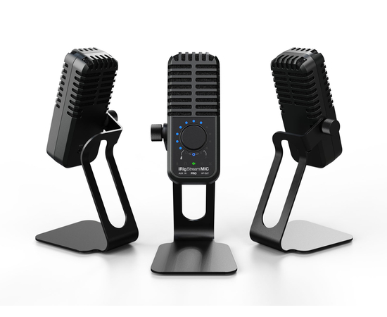 Микрофон для смартфонов и ПК IK MULTIMEDIA iRig Stream Mic Pro