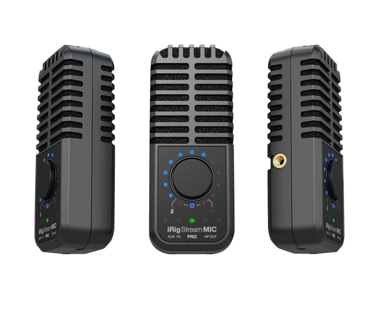 Микрофон для смартфонов и ПК IK MULTIMEDIA iRig Stream Mic Pro