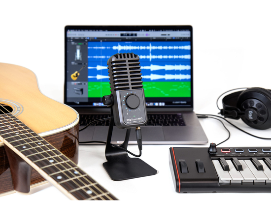 Микрофон для смартфонов и ПК IK MULTIMEDIA iRig Stream Mic Pro