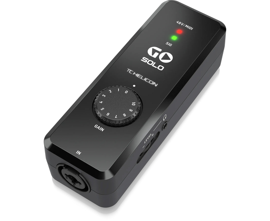 Аудиоинтерфейс TC Helicon GO Solo - 154071 за 0 грн. | 4Club