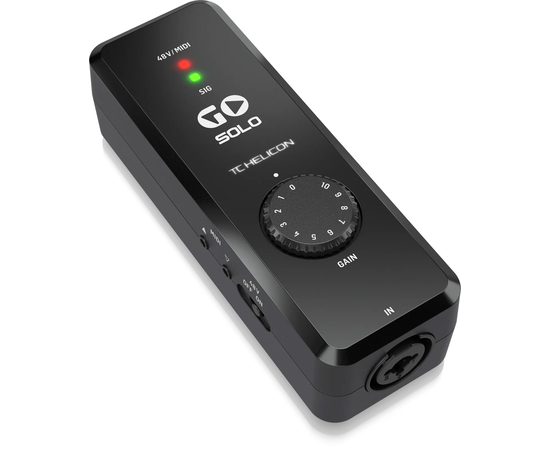 Аудиоинтерфейс TC Helicon GO Solo