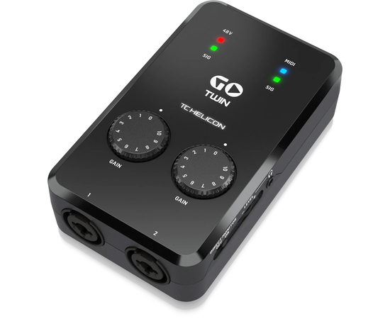 Аудіоінтерфейс TC Helicon GO Twin - 154072 за 0 грн. | 4Club