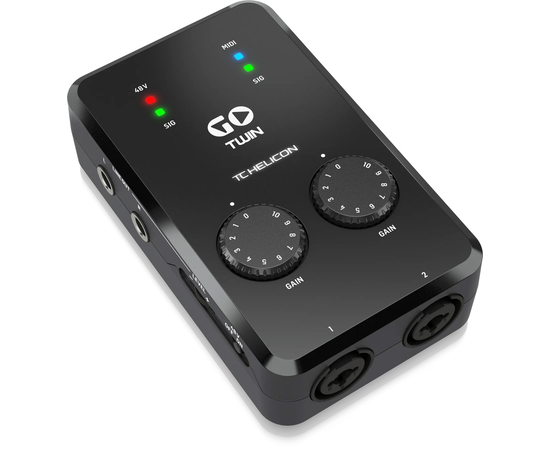 Аудіоінтерфейс TC Helicon GO Twin