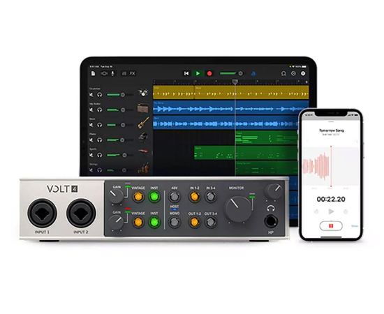 Аудіоінтерфейс UNIVERSAL AUDIO VOLT 4