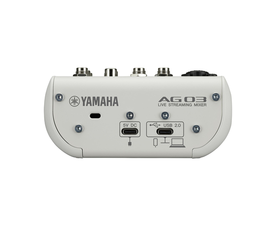 Набор для стриминга YAMAHA AG03MK2 LSPK Live Streaming Pack (White)