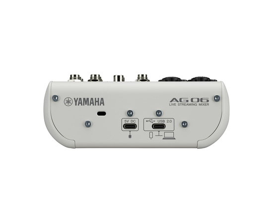 Стримінговий мікшер/аудіоінтерфейс YAMAHA AG06MK2 (White)