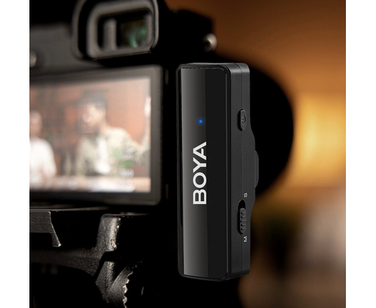 Бездротова мікрофонна система (USB-C, Lightning, 3.5 мм TRS) Boya BOYALINK