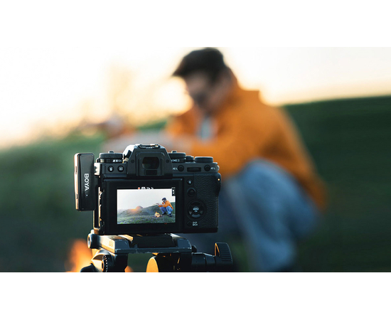 Бездротова мікрофонна система (USB-C, Lightning, 3.5 мм TRS) Boya BOYALINK