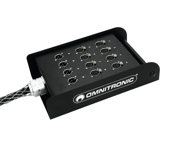 Мультикор со стейджбоксом OMNITRONIC Multicore Stagebox 8/4 30m