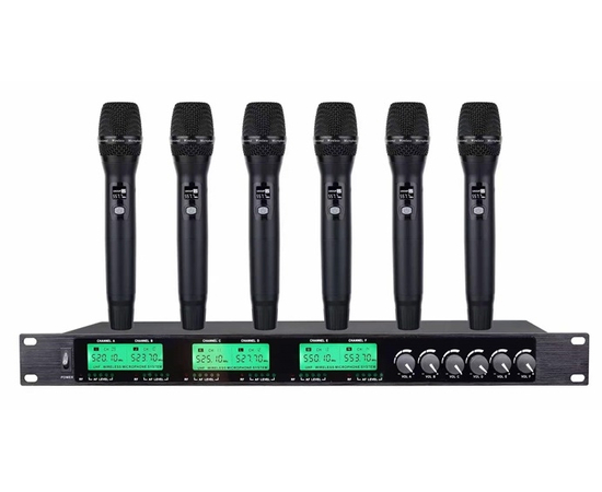 Бездротова мікрофонна система Emiter-S TA-7806H з ручними мікрофонами - 154402 за 18225 грн. | 4Club