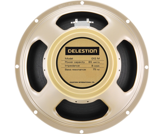 Гитарный динамик CELESTION G12M-65 Creamback (16 Ω) (T5871BWD) - 154611 за 0 грн. | 4Club