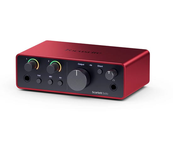Аудіоінтерфейс FOCUSRITE Scarlett Solo 4th Gen