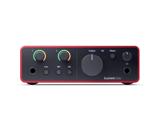Аудіоінтерфейс FOCUSRITE Scarlett Solo 4th Gen