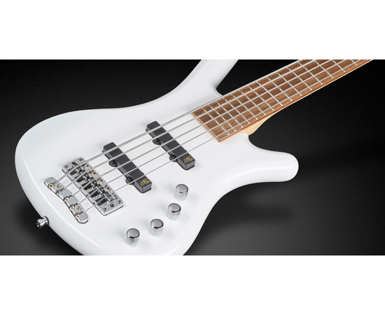 П'ятиструнна бас-гітара WARWICK RockBass Corvette Basic, 5-String (Solid White High Polish)
