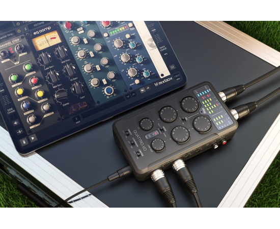 Аудиоинтерфейс для PC/Mac/iOS/Android IK MULTIMEDIA iRig Pro Quattro I/O