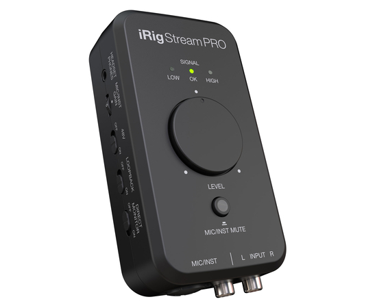 Аудіоінтерфейс для подкастингу IK MULTIMEDIA iRig Stream Pro
