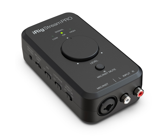 Аудіоінтерфейс для подкастингу IK MULTIMEDIA iRig Stream Pro