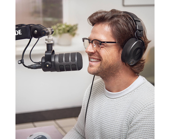Мікрофон для подкастингу RODE PodMic USB