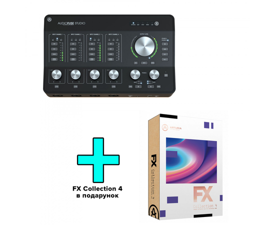 Аудиоинтерфейс Arturia AudioFuse Studio + Arturia FX Collection 4 - 155088 за 52134 грн. | 4Club