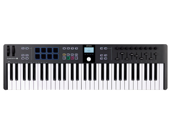 MIDI-клавіатура Arturia KeyLab Essential 61 mk3 (Black) + Arturia Pigments