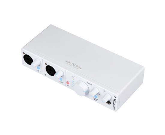 Аудіоінтерфейс Arturia MiniFuse 2 (White)