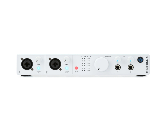 Аудіоінтерфейс Arturia MiniFuse 4 (White)