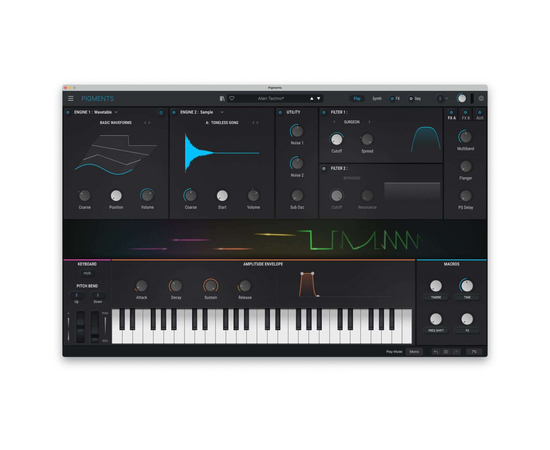 Программное обеспечение Arturia Pigments 4