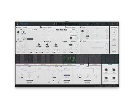Программное обеспечение Arturia Pigments 4