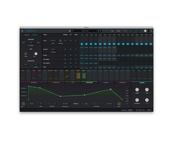 Программное обеспечение Arturia Pigments 4