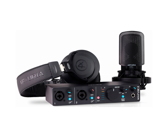 Набір для звукозапису Arturia MiniFuse Recording Pack (Black) - 155082 за 14599 грн. | 4Club