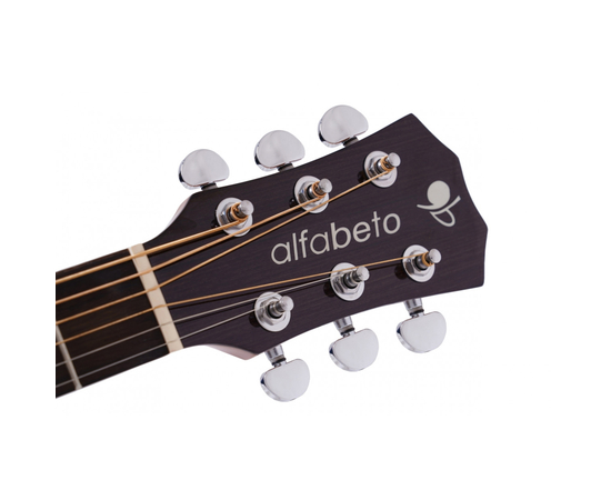 Электроакустическая гитара Alfabeto SOLID AMS40EQ (Natural) + чехол