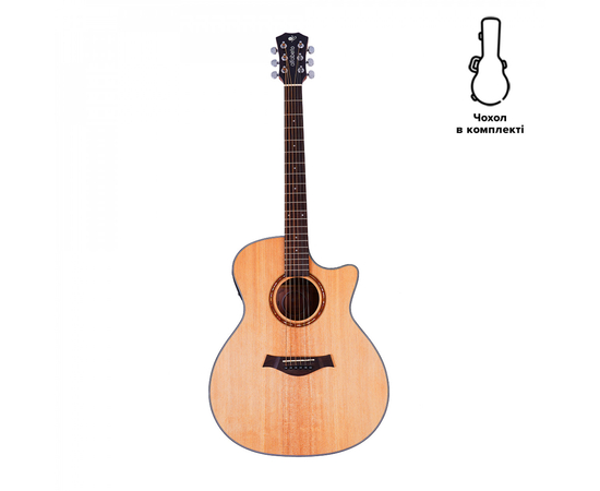 Электроакустическая гитара Alfabeto SOLID AMS40EQ (Satin) + чехол - 155136 за 9416 грн. | 4Club