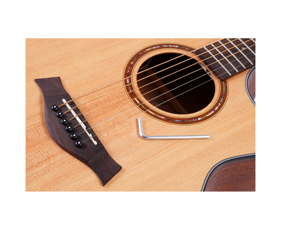 Электроакустическая гитара Alfabeto SOLID AMS40EQ (Satin) + чехол