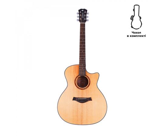 Акустическая гитара Alfabeto SOLID AMS40 (Natural) + чехол - 155130 за 7700 грн. | 4Club