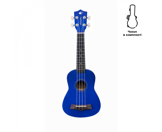 Укулеле Alfabeto U21 (Синий) + чехол - 155339 за 0 грн. | 4Club