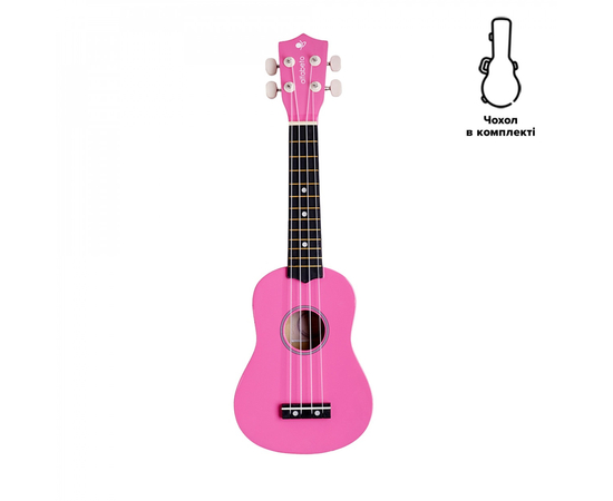 Укулеле Alfabeto USL21 (Pink) + чехол - 155146 за 0 грн. | 4Club