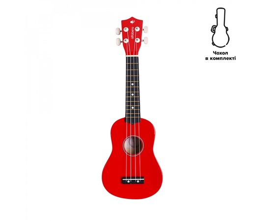 Укулеле Alfabeto USL21 (Red) + чехол - 155147 за 0 грн. | 4Club