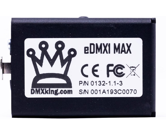 Преобразователь сигнала DMXking eDMX1 MAX 3pin