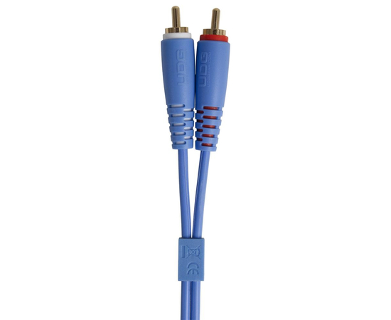 Кабель UDG Set RCA Straight-RCA Angled Blue 3m (U97005LB)