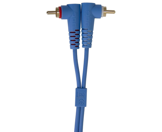Кабель UDG Set RCA Straight-RCA Angled Blue 3m (U97005LB)
