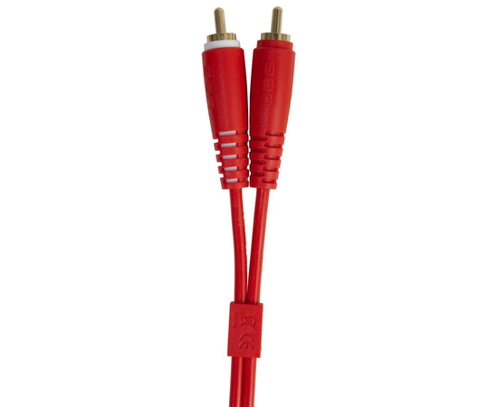 Кабель UDG Set RCA Straight-RCA Angled Red 3m (U97005RD)