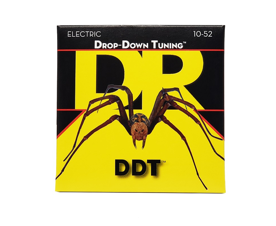 Струны для электрогитары DR STRINGS DDT DROP DOWN TUNING ELECTRIC - BIG HEAVY (10-52) DDT-10/52 - 155759 за 584 грн. | 4Club