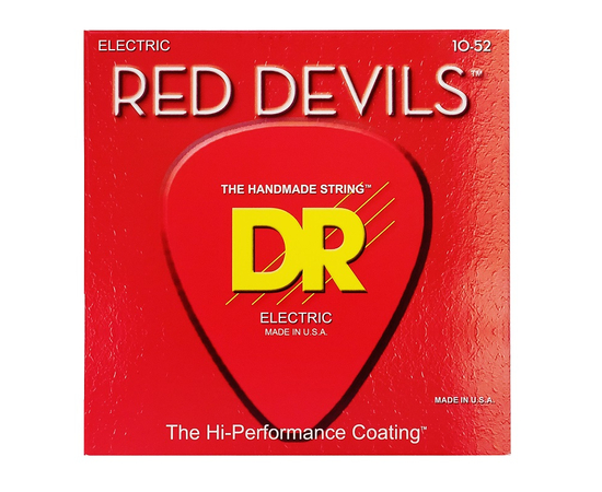 Струни для електрогітари DR STRINGS RED DEVILS ELECTRIC - BIG HEAVY (10-52) RDE-10/52 - 155818 за 660 грн. | 4Club