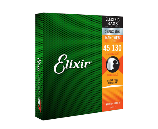 Струни для 5-струнної бас-гітари Elixir 14777 5S L SS - 155652 за 3617 грн. | 4Club