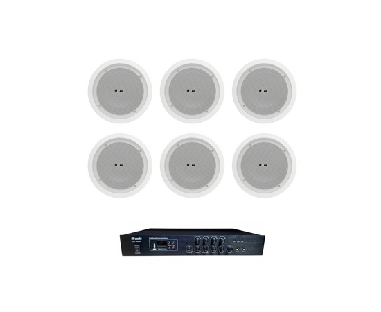 Комплект звука DV audio LA1006C8 для помещения до 160м.кв - 156016 за 0 грн. | 4Club