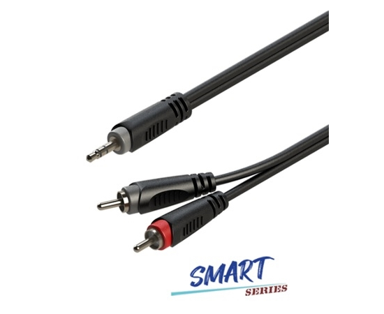 Готовый аудиокабель Roxtone SAYC150L2, 1x3.5мм stereo - 2xRCA, 2 м - 156083 за 203 грн. | 4Club