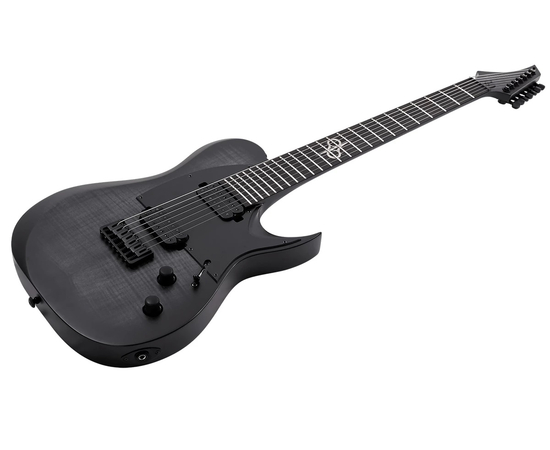 Семиструнная электрогитара SOLAR GUITARS T2.7FBB FLAME BLACK BURST MATTE