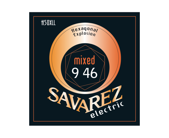 Струны для электрогитары Savarez Hexagonal Explosion H50XLL, 9-46 - 155981 за 0 грн. | 4Club