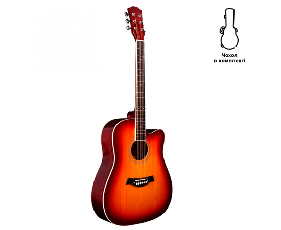 Електроакустична гітара Alfabeto WG150EQ (Sunburst) + чохол - 156308 за 7572 грн. | 4Club