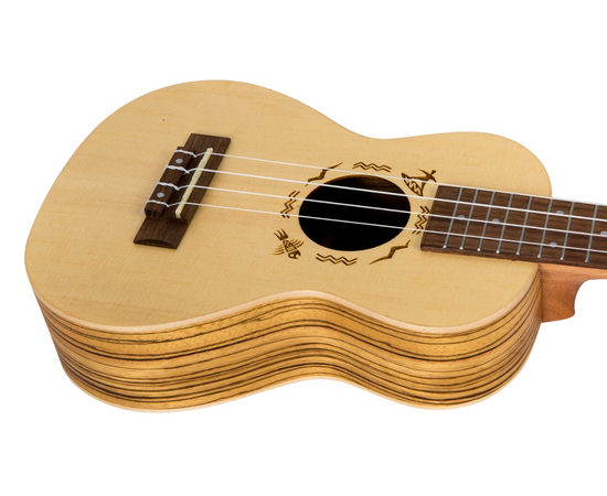 Укулеле Flight DUC525 SP/ZEB Concert